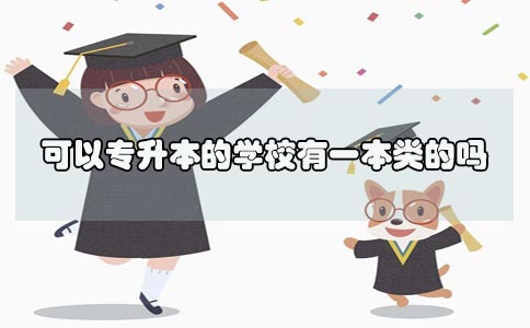 可以专升本的学校有一本类的吗(图1)