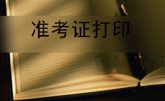 邵阳自考2019年下半年准考证打印事项及时间